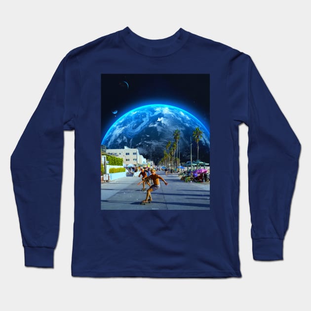 VENICE BEACH. Long Sleeve T-Shirt by LFHCS